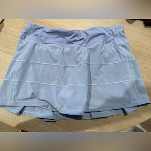 lululemon athletica Pace Rival Mid-Rise Skirt in Pastel Blue